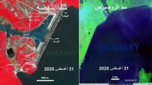 فيضان النيل الأزرق فى طريقه إلى السودان ومصر