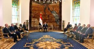 الرئيس عبد الفتاح السيسي يستقبل رئيسة حكومة الجمهورية التونسية