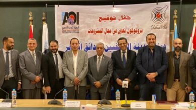 توقيع بروتوكول تعاون مع الهيئة العربية للتصنيع لتنفيذ مدينة الصحفيين